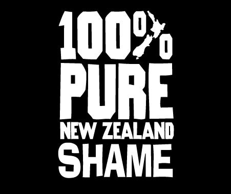 100% Pure New Zealand Shame